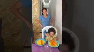 Alexia trocou 😂😂 #food #comida #maeefilha #viralshort