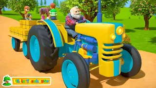 Rodas Do Trator Veículo Agrícola e mais Vídeos De Autocarros Para Crianças