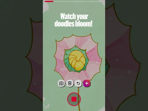 Watch your doodles bloom using Dream Drawing on Shorts