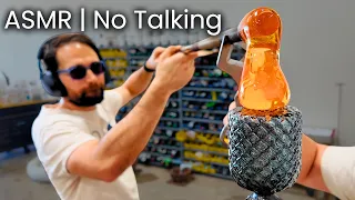 From Molten Glass to Mindala Cup | ASMR (Satisfying Process)