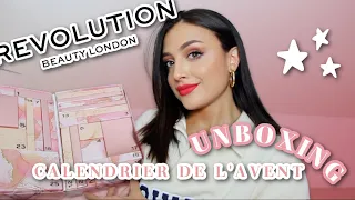 🤍💄UNBOXING CALENDRIER DE L'AVENT MAKEUP REVOLUTION ! (49,99€) !!💄🤍