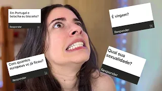 RESPONDENDO PERGUNTAS DESCONFORTÁVEIS