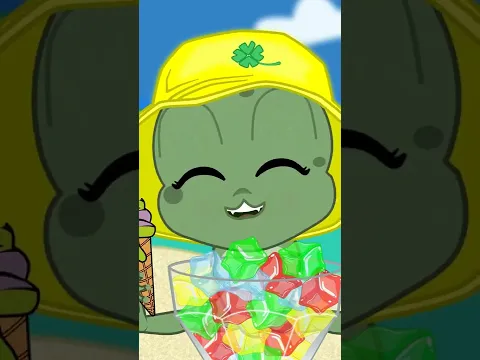 ICE CUBES EATING #kvakaanimation