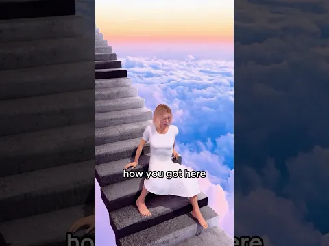 Trapped On A Stairs In The Sky😱