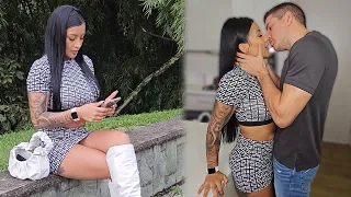 Picking Up a Hot Colombian As a UBER Driver - Mariana Martix