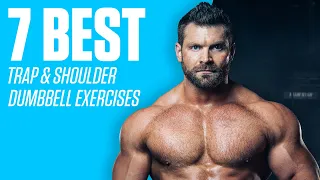 7 BEST Exercises | Shoulder + Traps Workout (Dumbbells Only)
