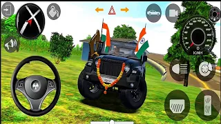 Indian Black Mahindra Thar 2026 😈 Modified Thar | Android Car Simulator Gameplay