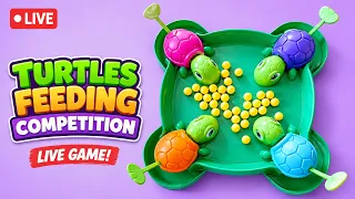 🐢 Turtles Feeding Competition Live Game | #Live #gameplay