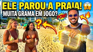 ELE PAROU A PRAIA COM ESSE DESAFIO… NINGUÉM ACREDITOU NO FINAL 😳