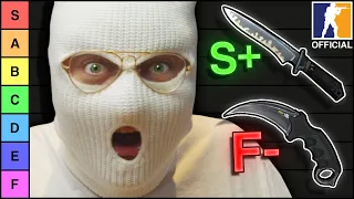 OFFICIAL CS:GO KNIFE TIER LIST