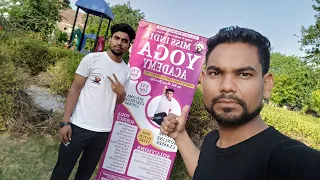 विश्व योग दिवस 21 जून 2024 की तैयारी @missindiayogaacademy #health #yoga @Babylavishika