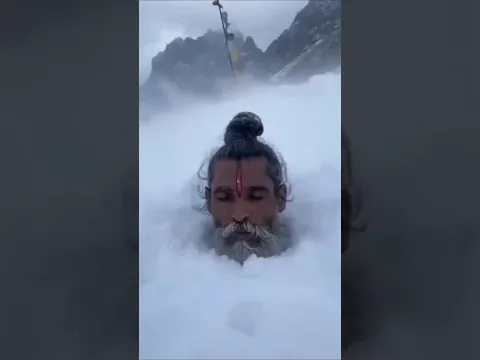 बर्फ के अंदर रहकर कई साल तपस्या करते अघोरी बाबा। part 6