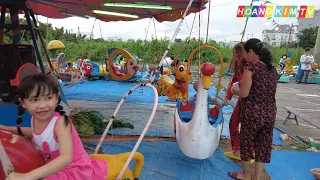 Đi cỡi ngựa, câu cá, nhà hơi | HKTV goes horseback riding, fishing, steam house | Hoang Kim TV