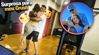 CHEGUEI DE SURPRESA NA CASA DO CRUSH