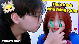 NABEE VÀ TÔ GÀ THỬ THÁCH NHỔ RĂNG KHÔN KHÔNG KHÓC - TONA'S DAY | Nabee TV