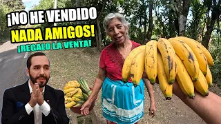 Abuelita de 70 años "REGALA SU VENTA" porque no a vendido nada en El Salvador 😭