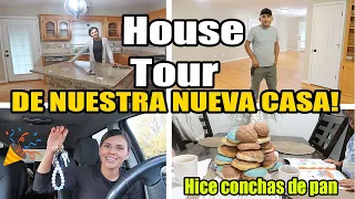 HOUSE TOUR DE NUESTRA NUEVA CASA QUE COMPRAMOS! 🏡 Con electrodomésticos incluidos!😃