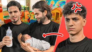 تعلمنا شلون نصير اباء في 24 ساعة