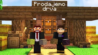 Otvorili smo PRODAVNICU DRVA - FloxyCraft w/@zZzZOBRA