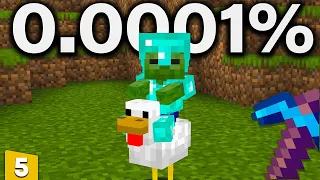 I Trapped ALL of Minecrafts Rarest Mobs!