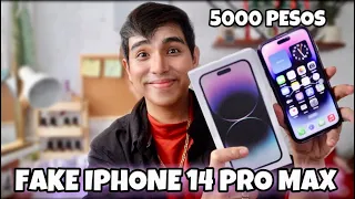 BUMILI NG  FAKE IPHONE 14 PRO MAX DEEP PURPLE WORTH 5K | MASTER COPY WORTH IT BATO?) Unboxing iphone