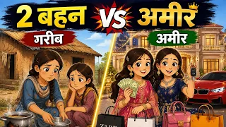 दो बहने इमली की चटनी बेचकर बनी अमीर | 2 Bahen Imali ki Chatni Bechkar Bani Amir | Hindi moral story 