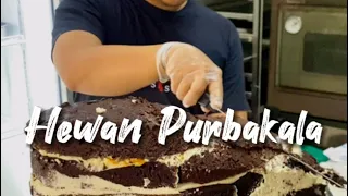 Dekor kue HEWAN PURBAKALA