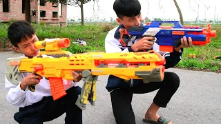 Cuộc Chiến Siêu Súng Ngắm P5 - Nerf Guns Sniper Gun Battle