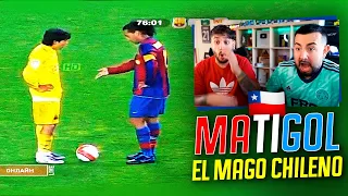 REACCIONANDO A MATÍAS FERNANDEZ "EL MESSI CHILENO" con PAPI GAVI