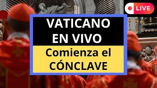 En VIVO en Vaticano: Comienza el CÓNCLAVE para elegir al nuevo PAPA #Cónclave #Vaticano #EnVivo