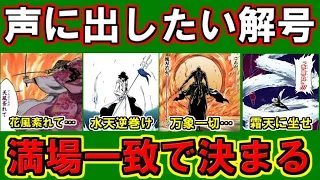 【BLEACH】オシャレ過ぎる斬魄刀の『解号』をまとめてみた【ブリーチ考察】
