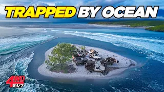 NIGHTMARE FLOODED CAMP IN CROC COUNTRY… Sleeping On Our Roof To Survive