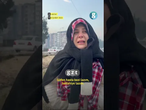 Depremzede: "Çocuğumla birlikte enkaz altından çıktım" #shorts #deprem