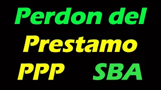 PERDON del  PPP (APLICA AHORA en LINEA paso a paso en  5 minutos al perdon del prestamo  /Marcos TV