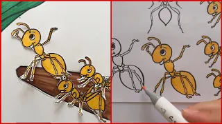 [🍋Paper diy🍋] Animation making with paper 🤡 Tutorial✅ A collection of making paper games