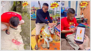 Best of mama agrata tv/video lucu/viral😱full video #258 Mama panik ayah munt4h d4r4h