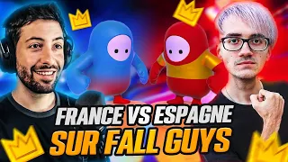 FRANCE vs ESPAGNE sur FALL GUYS