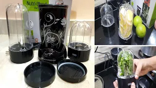 Wonderchef Nutri Blend Review and Use #WonderchefNutriblend #Kitchenaccesorries