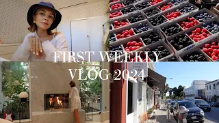 a week in my life 2024 l Olivia Jade (farmers market, home design, cooking & more)
