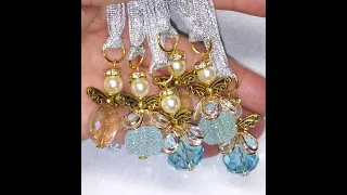 DIY~Making More Angels With A Mixed Bead Strand & Christmas Tutorials!