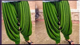 फुल पटियाला सलवार बनाना सीखें बिल्कुल आसान तरीके से | full Patiyala salwar cutting stitching