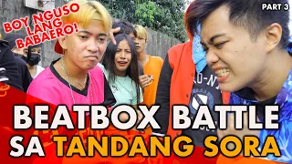 BEATBOX BATTLE SA TANDANG SORA PART 3 ( DATING HAMOG, BEATBOXER NGAYON )