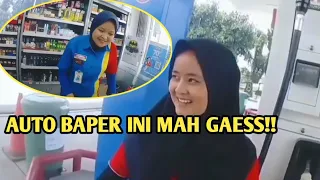 GOMBALIN PEGAWE SPBU DAN KASIR INDOMARET PAKE UANG RECEH AUTO BAPER GESS!!😆
