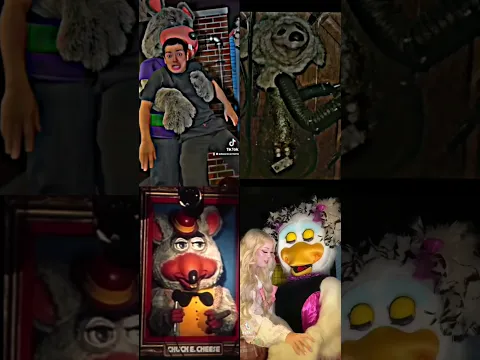 Wich haunted chuck e cheese is the scariest? #neverbealone #thehug #chuckecheese #pandory #shorts