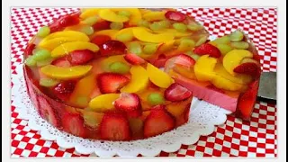 TAN SOLO 2 INGREDIENTES+FRUTAS PREPARA 🥞  ESTE DELICIOSO POSTRE 🍡
