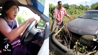 LA MAMÁ DE LARIN CHOCÓ EL CARRO  | Alfredo larin y amigo