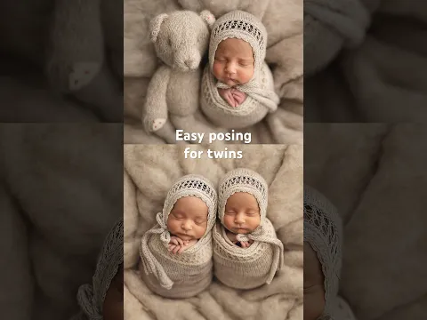 Easy posing for twins