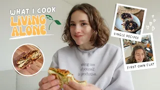 (Werbung) What I cook LIVING ALONE 😳🥙