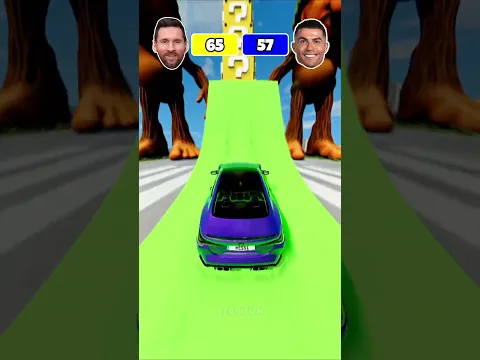 🤩CR7 Vs Lamine Yamal Vs Messi Vs Vinicius Junior⚽3 Challenges! #simulator #shorts