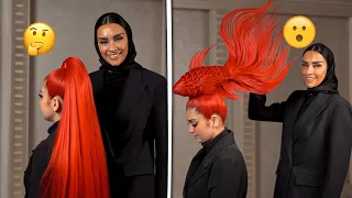 Cette coiffeuse a transformé ses cheveux en un vrai poisson 😳🐠😮| Compilation Ep 2
